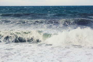 Fototapeta premium wave on the beach