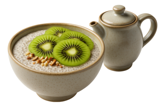 Square white plate with one carefully placed macaron, its smooth shell reflecting soft lighting