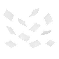 Flying Paper Overlay Isolated Sheets for Design Effects