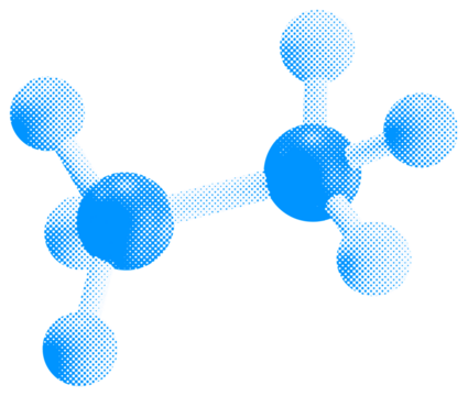 Chemical Molecule Structure Graphic Design Icon
