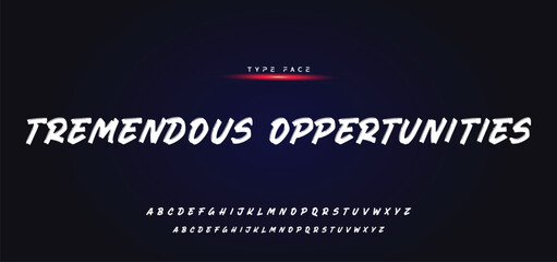 Best Alphabet Painting Paint Brush Beauty Script Logotype Font lettering handwritten