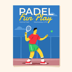 Padel Fun Publication Poster