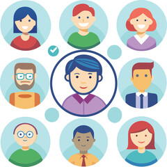 Versatile user interface icon set for digital applications