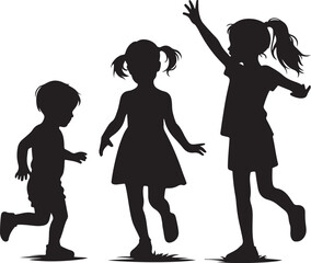 Abstract silhouette of a geometric shape isolated on transparent background