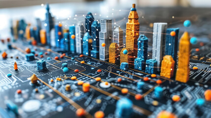Abstract Business Background