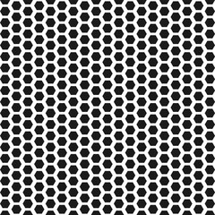 Halftone Hexagon Polygon Shapes Honeycomb Pattern
