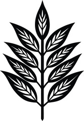 Abstract geometric pattern with sharp angles and gradient hues isolated on transparent background