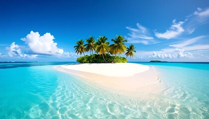 Fototapeta premium Tropical island paradise (4)