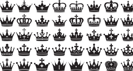 Abstract geometric shape silhouette isolated on transparent background