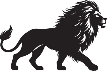 Abstract geometric silhouette shape isolated on transparent background