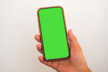 Green Screen Smartphone Mockup HD IMAGE