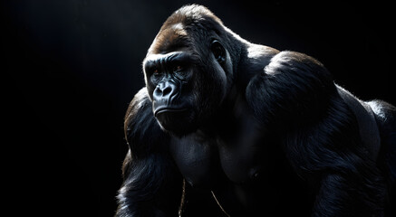 Gorille dos argenté