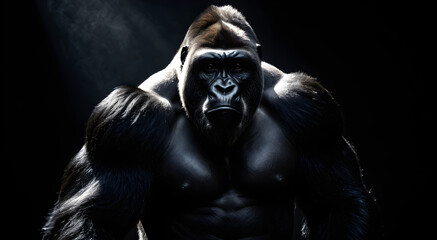Gorille dos argenté