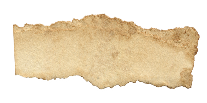 Vintage Torn Paper Scrap With Aged Texture. Old Rustic Ripped Piece for Junk Journal And Scrapbooking Collages - Powered by Adobe