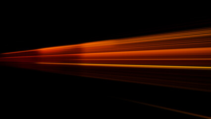 speed motion blur background,orange speed light streak wave on black background,colorful light trails in the dark, neon motion blur effect,glowing speed lines © ZMC-Studio