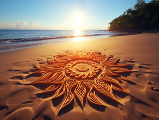 Extraordinary High angle view of text on sand at beach