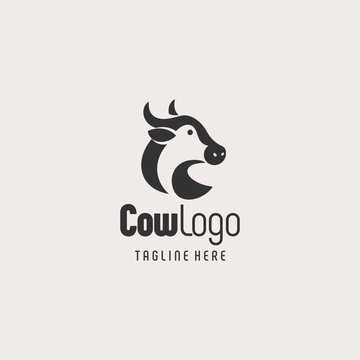 Iconic Black White Cow Branding