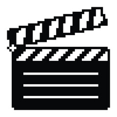 Film Clapperboard Symbol
