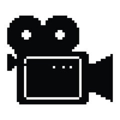 Vintage Movie Camera Icon