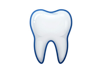 Isolated premolar tooth, dental care, stomatology, dentistry, molar, oral hygiene icon