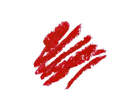 Bold red textured strokes black, perfect for makeup or art backgrounds.