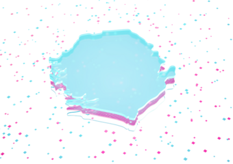 Illuminated Sierra Leone Data Map Neon Blue Light On Seamless Pattern Background 3D Illustration