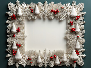 Incredible Realistic christmas wreath con red and golden decorations