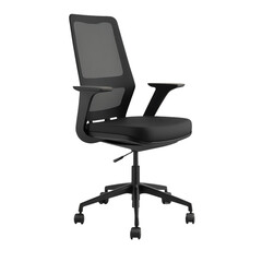 Fototapeta premium Modern Office Chair – High-Resolution PNG Cutout Furniture Object