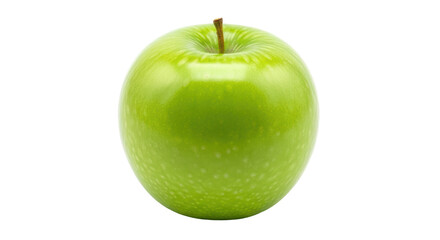 Isolated fresh granny smith apple, delicious fruit, sweet, healthy, natural food source