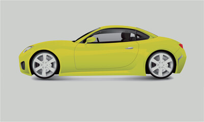 sport car vector illustration