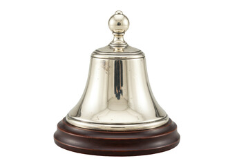 Isolated handbell antique table service calling device for formal events dining rooms