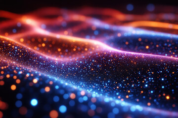 Blurry colorful abstract background.