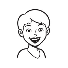 Obraz premium Beautiful Woman in Formal Dress Black and White Illustration Vector Art Design 