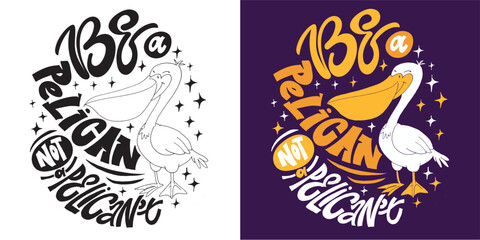 Funny hand drawn doodle lettering quote. Lettering for t-shirt design, mug print, bag print, clothes fashion. 100% hand drawn vector image.