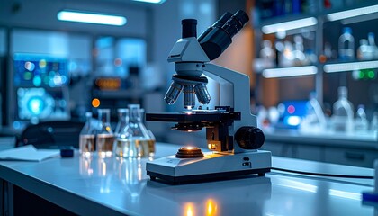 "Illuminated Discoveries: A Glimpse into the Heart of Scientific Exploration"