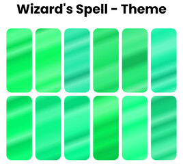 A mystical gradient pack that channels a wizard's spell. These vibrant, translucent gradients are filled with the magical light of a powerful incantation. A conceptual and dynamic collection.
