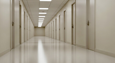 corridor in the office