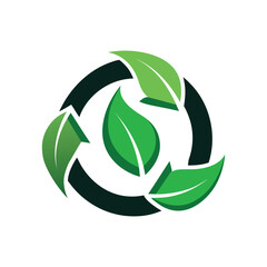 Eco-friendly logo	
