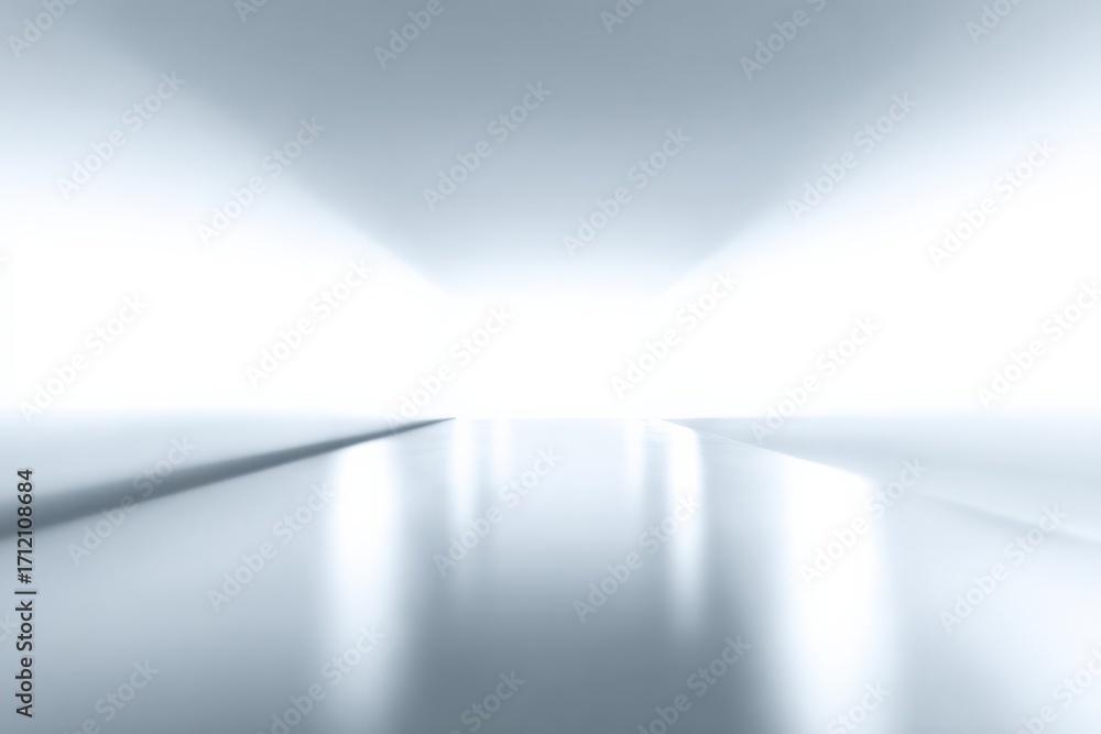 Poster abstract minimalist background with light reflections, empty space for product display or conceptual