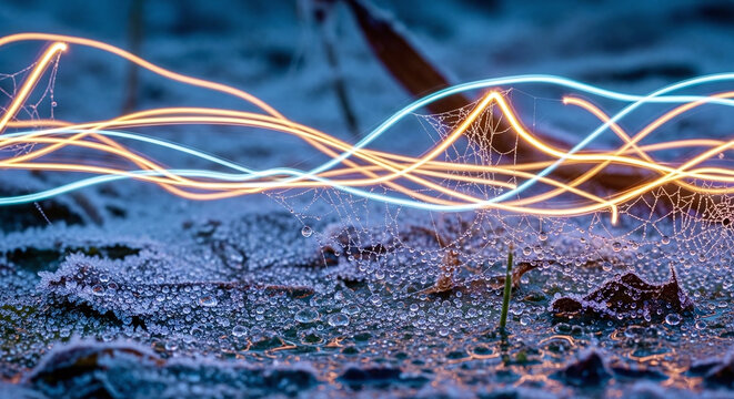dna strand on blue background