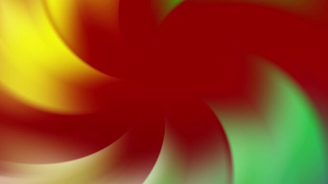 Abstract Video Gradient Background with Red Yellow Green Flowing Wave Design Rasta Flag reggae mania