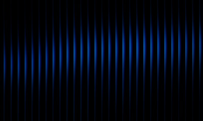 Enigmatic Blue Curtains: A Mesmerizing Display of Vertical Light Streaks Blending Dark Shadows and Electric Blue Glow, Creating a Futuristic, Minimalistic, and Hypnotic Atmosphere with a Sense of Dept