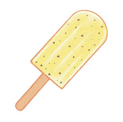 ice cream on a stick
