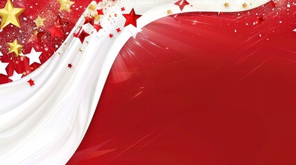 National Day background pictures capture the essence of patriotism and celebration, showcasing vivid red flags waving proudly against clear blue skies, intricate flower arrangements lining city street