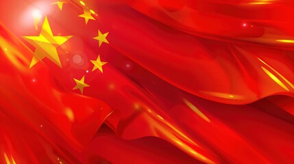 National Day background pictures capture the essence of patriotism and celebration, showcasing vivid red flags waving proudly against clear blue skies, intricate flower arrangements lining city street