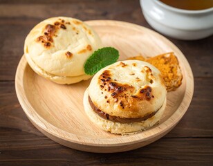 homemade apple pie with cinnamon aslo add the flour of coco cake 