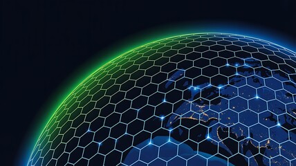 Digital security concept representing global internet network protection and data safeguarding for worldwide connections