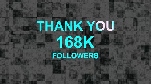 Thank you, 168.k or seventy-three thousand followers celebration design, Social Network friends, followers celebration background