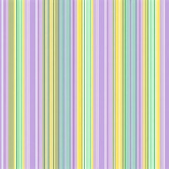 Colorful Vertical Stripes Pattern in Pastel Tones on Fabric Background.