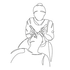 One continuous single drawing line art flat doodle lifestyles, females, beauty, beautician, spa, beauty spa, skin care. Isolated image hand draw contour on a white background, hand drawn, not AI